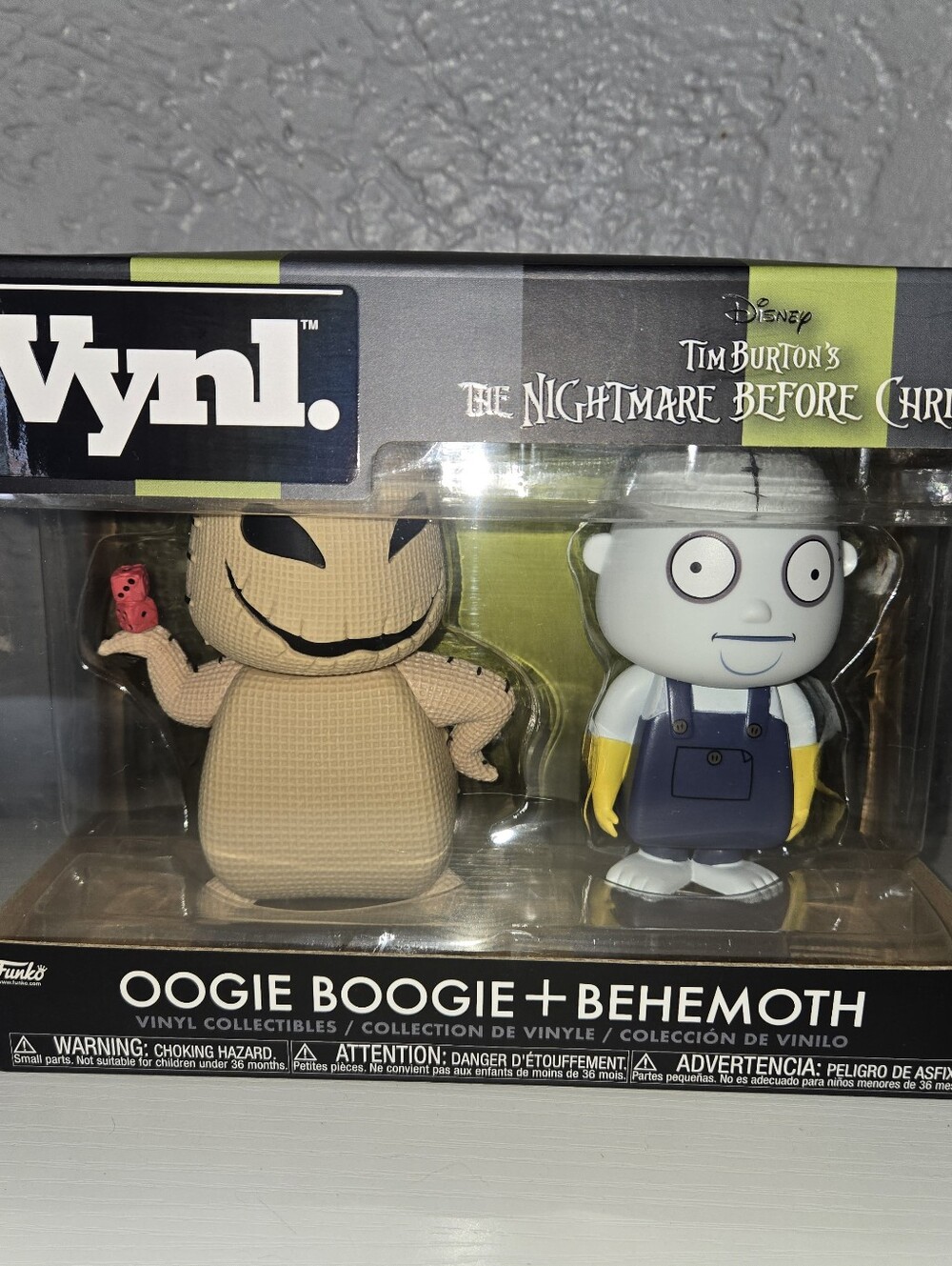 Funko Vynl Disney Tim Burton Nightmare Before Christmas  Oogie Boogie + Behemoth